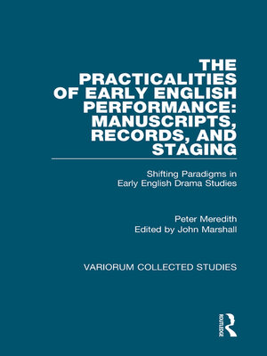 cover image of The Practicalities of Early English Performance